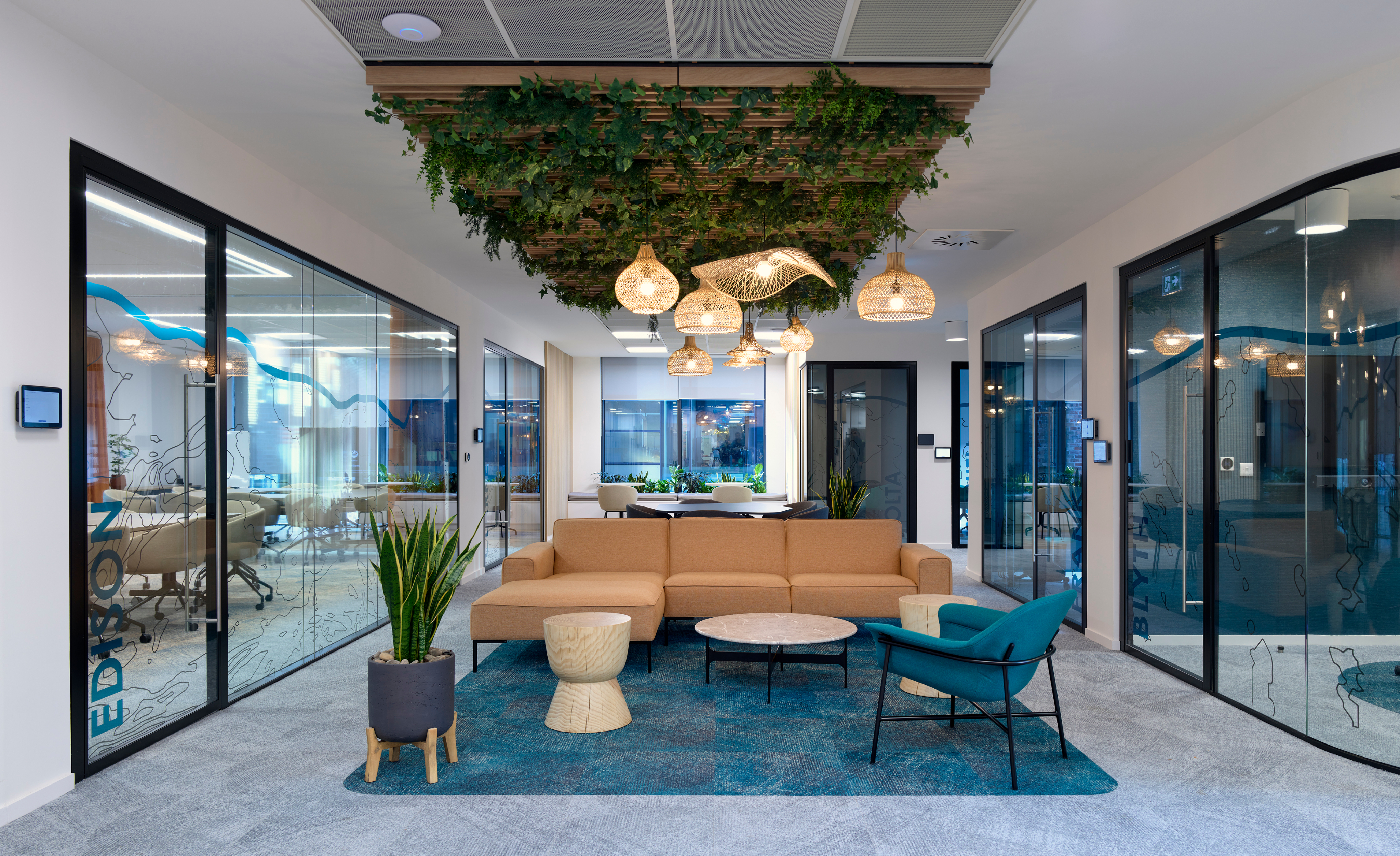 Sustainable office interior